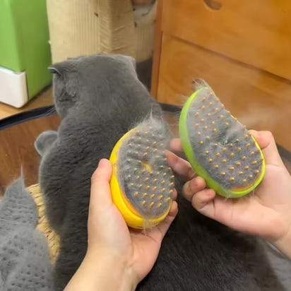 Kedi Masaj ve Tüy Toplama Tarağı – Rahatlatıcı Masaj & Kolay Temizlik!