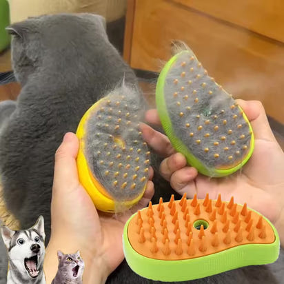 Kedi Masaj ve Tüy Toplama Tarağı – Rahatlatıcı Masaj & Kolay Temizlik!